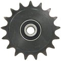 A & I Products 50 IDLER SPROCKET 17T 1/2 4" x4" x0.5" A-IS501712